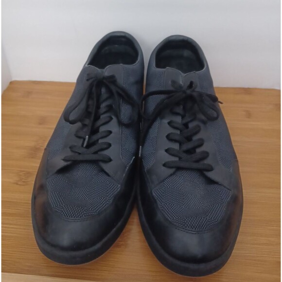 Louis Vuitton Offshore Damier Graphite Check Black Sneakers 8.5 LV or 9.5 US - Picture 8 of 16